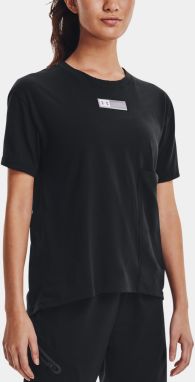 Tričko Under Armour Live Woven Pocket Tee - čierna