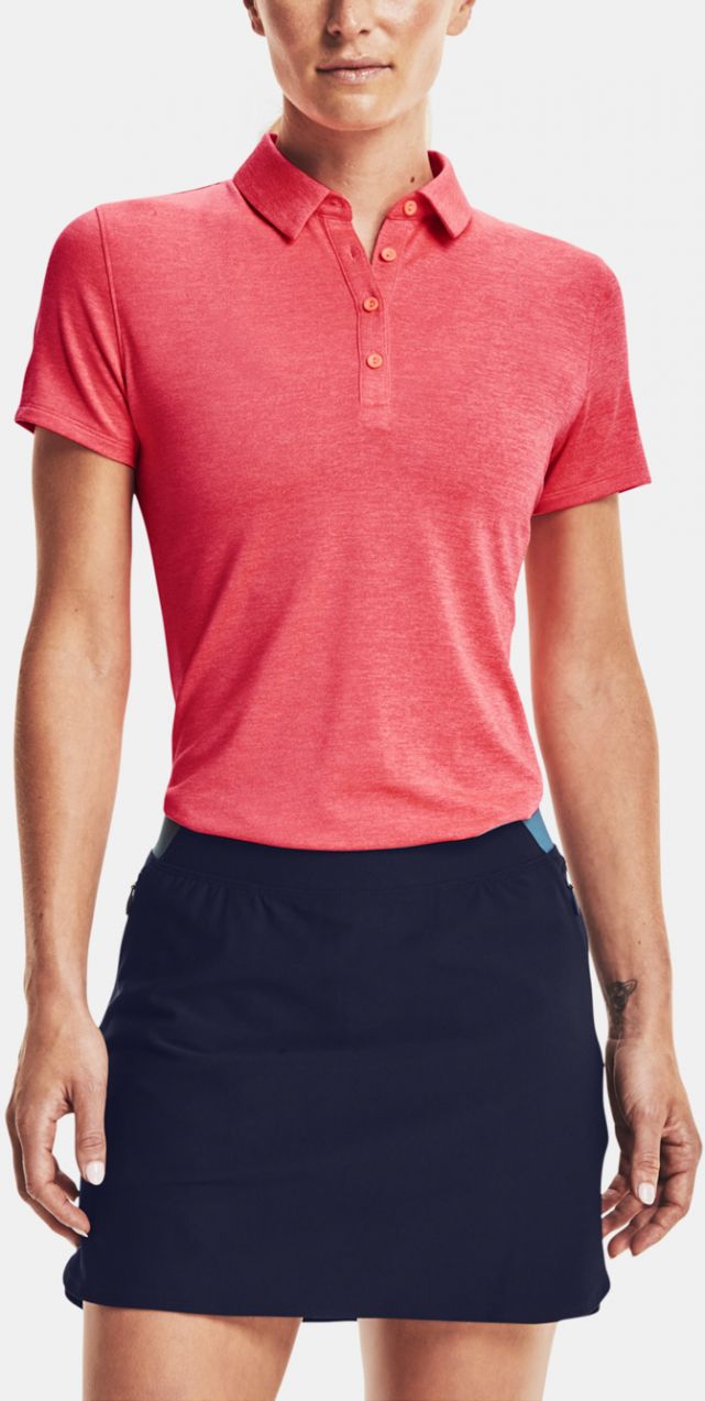 Tričko Under Armour Zinger Short Sleeve Polo - ružová