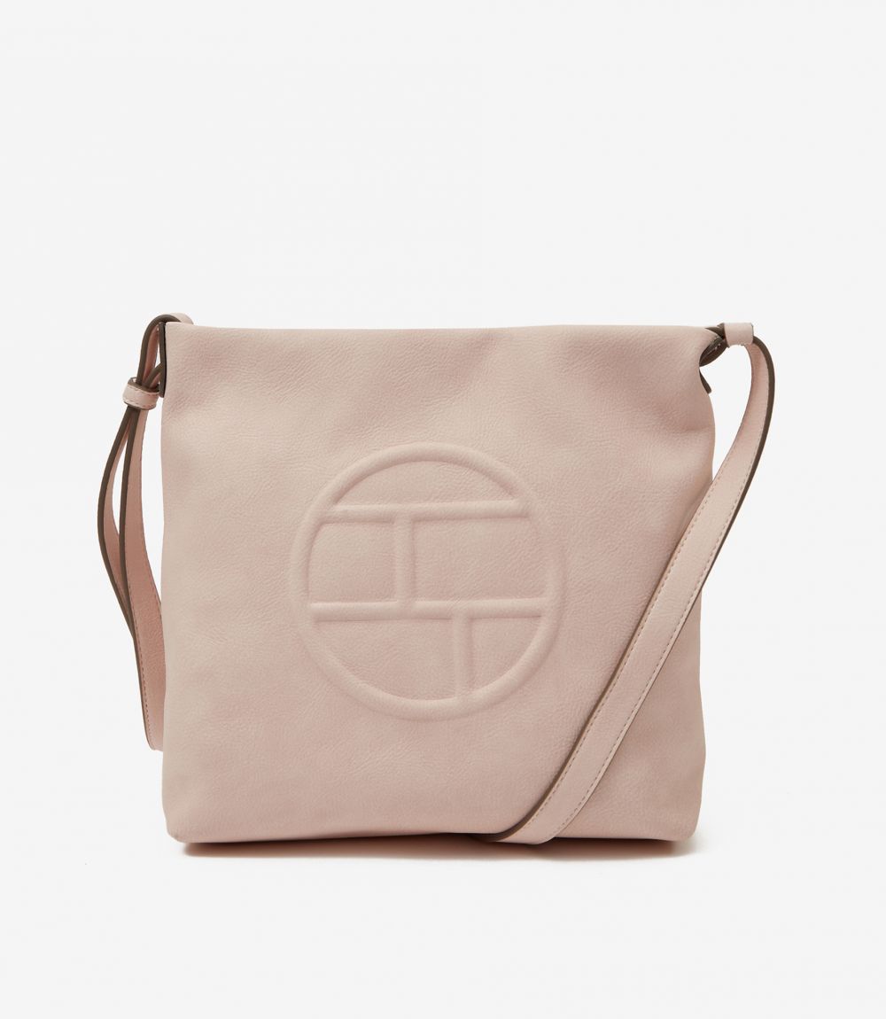 Svetloružová dámska crossbody kabelka Tom Tailor Rosabel