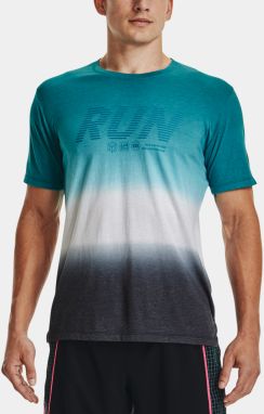 Tričko Under Armour UA Run Anywhere SS - modrá