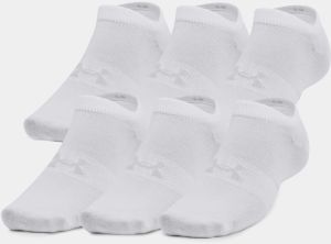 Ponožky Under Armour UA Essential No Show 6pk - biela