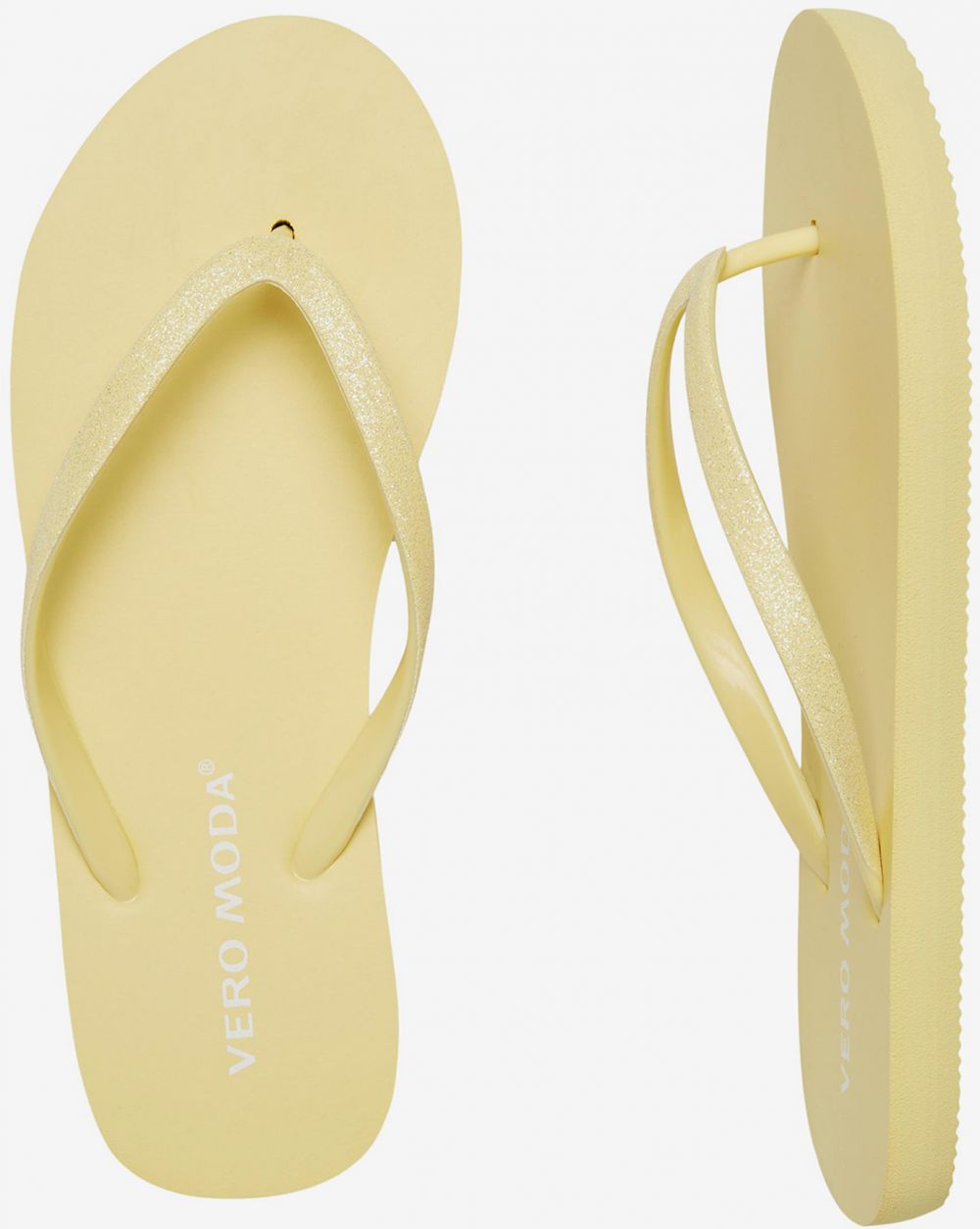 Žlté žabky VERO MODA Siw