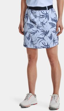 Sukne Under Armour Links Woven Printed Skort - modrá