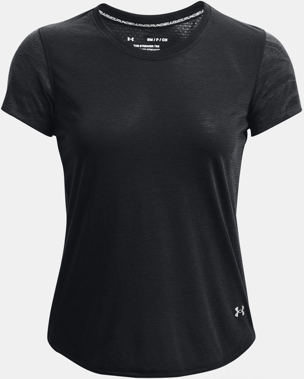 Tričko Under Armour UA Streaker Jacquard Tee - čierna