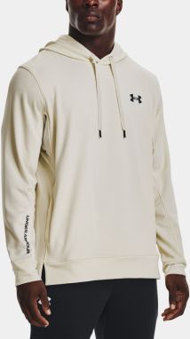 Mikina Under Armour UA ARMOUR TERRY HOODIE - hnedá