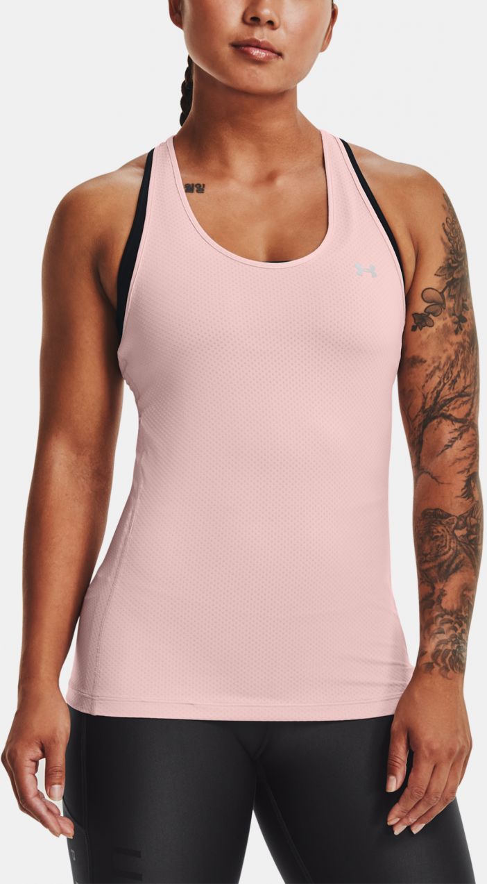 Tielko Under Armour UA HG Armour Racer Tank-PNK
