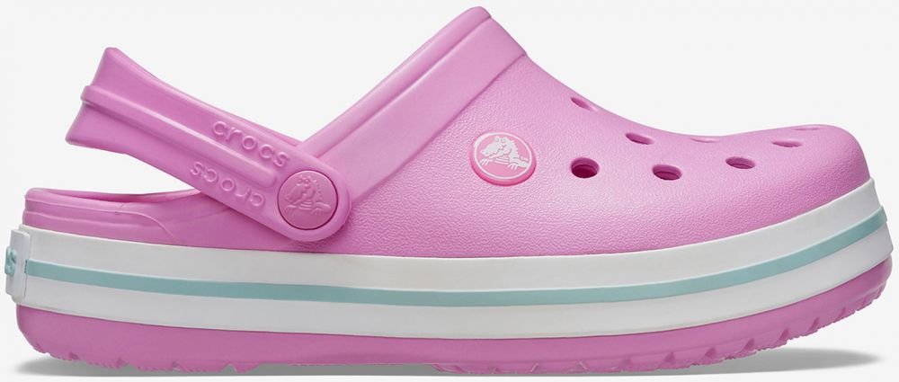 Ružové dievčenské papuče Crocs