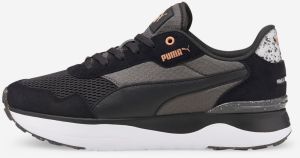 Čierne dámske tenisky na platforme Puma R78 Voyage Better