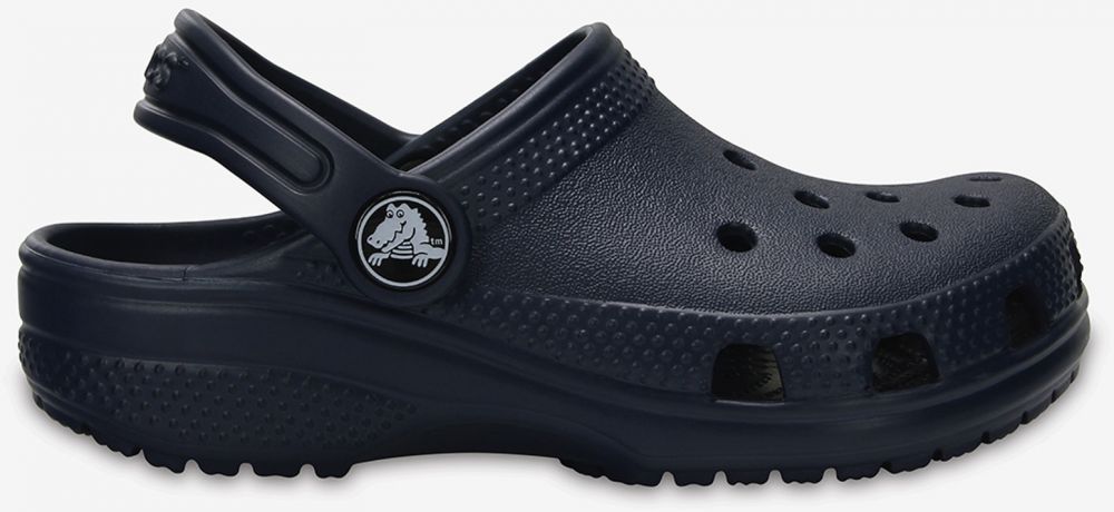 Čierne detské papuče Crocs