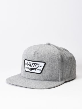 Kšiltovka Vans FULL PATCH HEATHER GREY - sivá