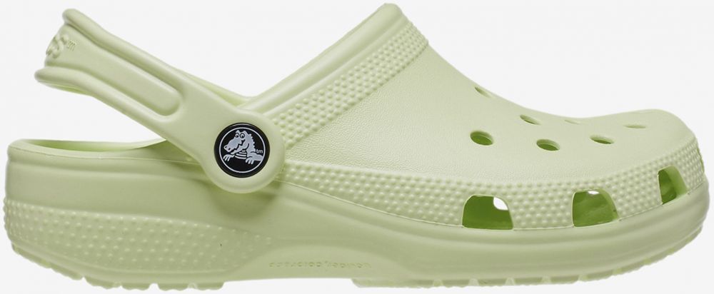 Svetlozelené detské papuče Crocs