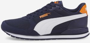 Tmavomodré detské tenisky Puma St Runner v3 Mesh Jr