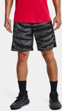 Kraťasy Under Armour UA BASELINE 10'' PRINT SHORT - čierna