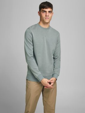 Svetlozelená basic mikina Jack & Jones Basic