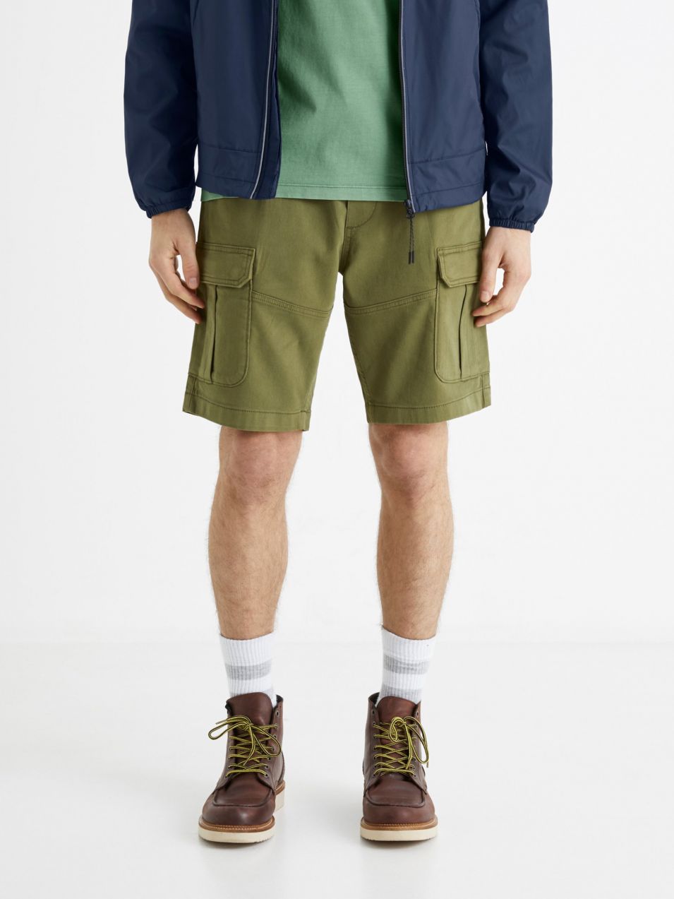 Bavlnené cargo šortky Bolookbm Celio