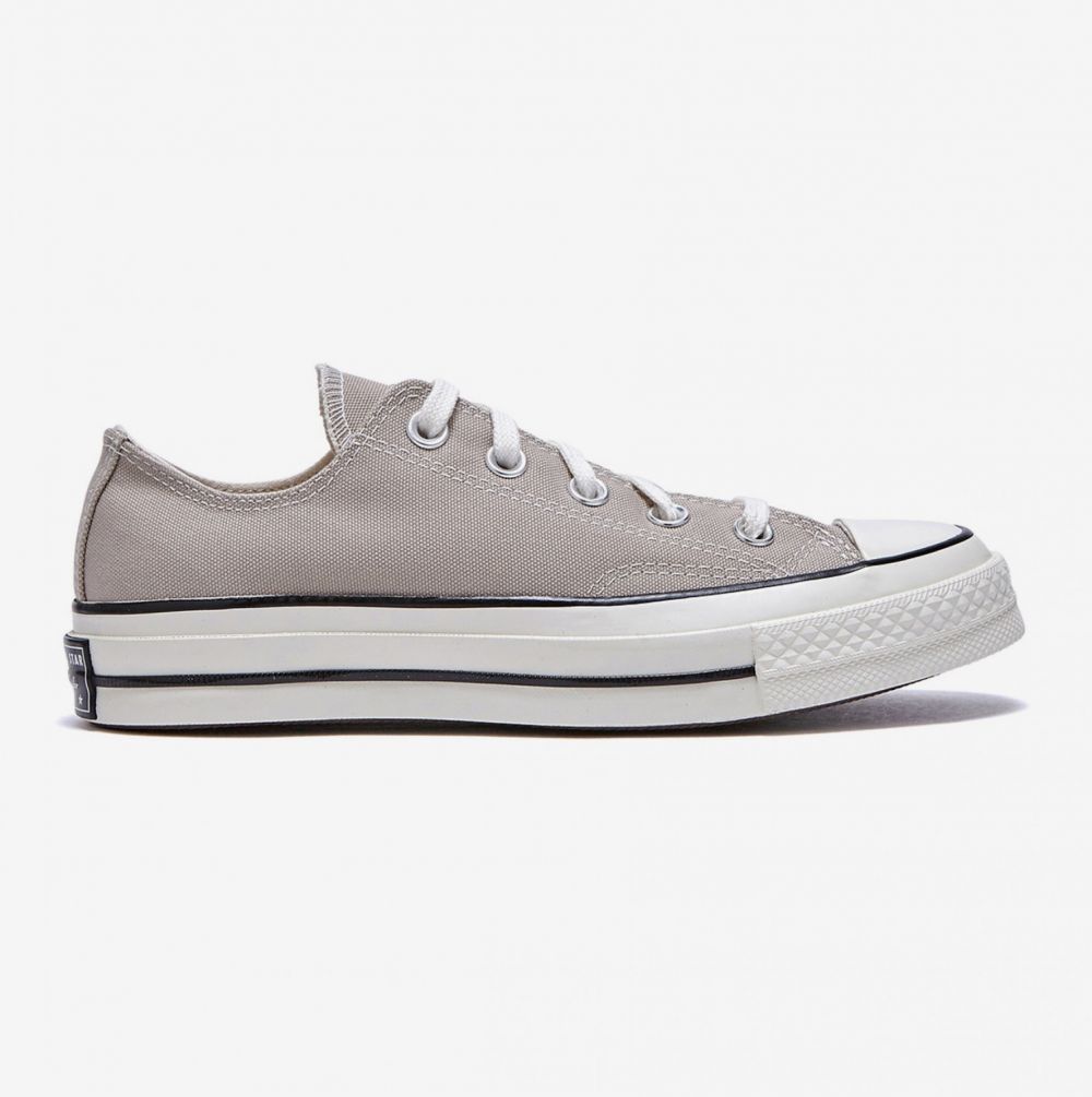 Svetlo šedé pánske tenisky Converse Chuck 70 Recycled