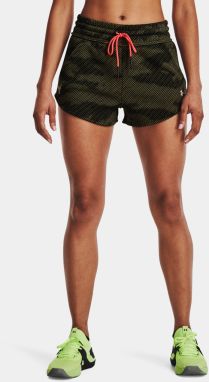 Zelené dámske šortky Under Armour UA Project Rock Print Short