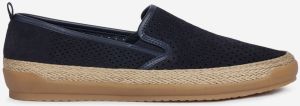 Geox modré kožené pánske espadrilky Mondelo