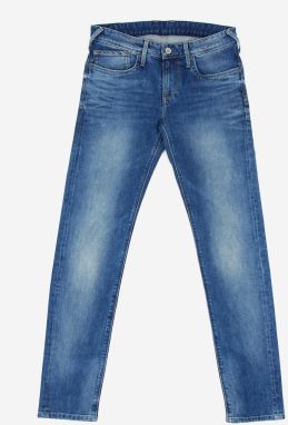 Modré pánske slim fit džínsy Pepe Jeans Hatch