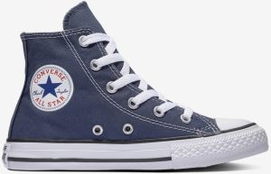 Tmavomodré detské členkové tenisky Converse