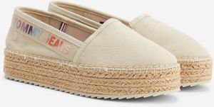 Espadrilky, slip on pre ženy Tommy Hilfiger - béžová