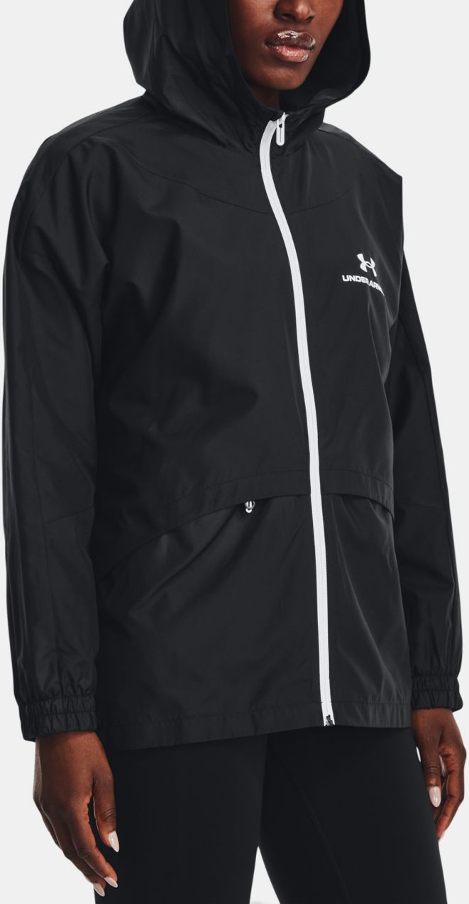 Under Armour UA Rush Woven Nov Jacket - čierna