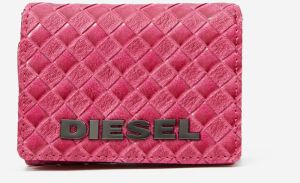 Ružová dámska peňaženka Diesel Lorettina so vzorom