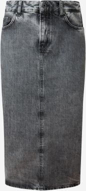 Šedá dámska púzdrová rifľová sukňa Pepe Jeans Piper galéria