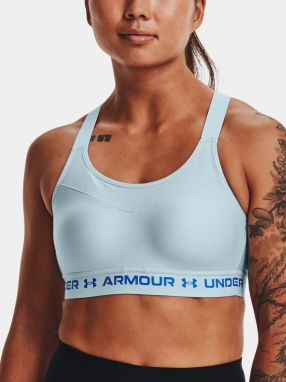 Podprsenka Under Armour Armour High Crossback Bra - modrá