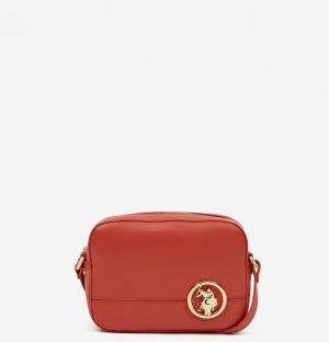 Červená crossbody kabelka U.S. Polo Assn. Bettendorf