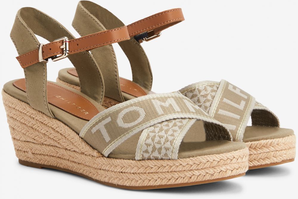Sandále pre ženy Tommy Hilfiger - svetlozelená