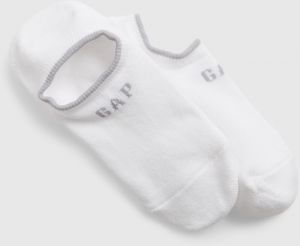 Biele nízke ponožky atletické unisex GAP
