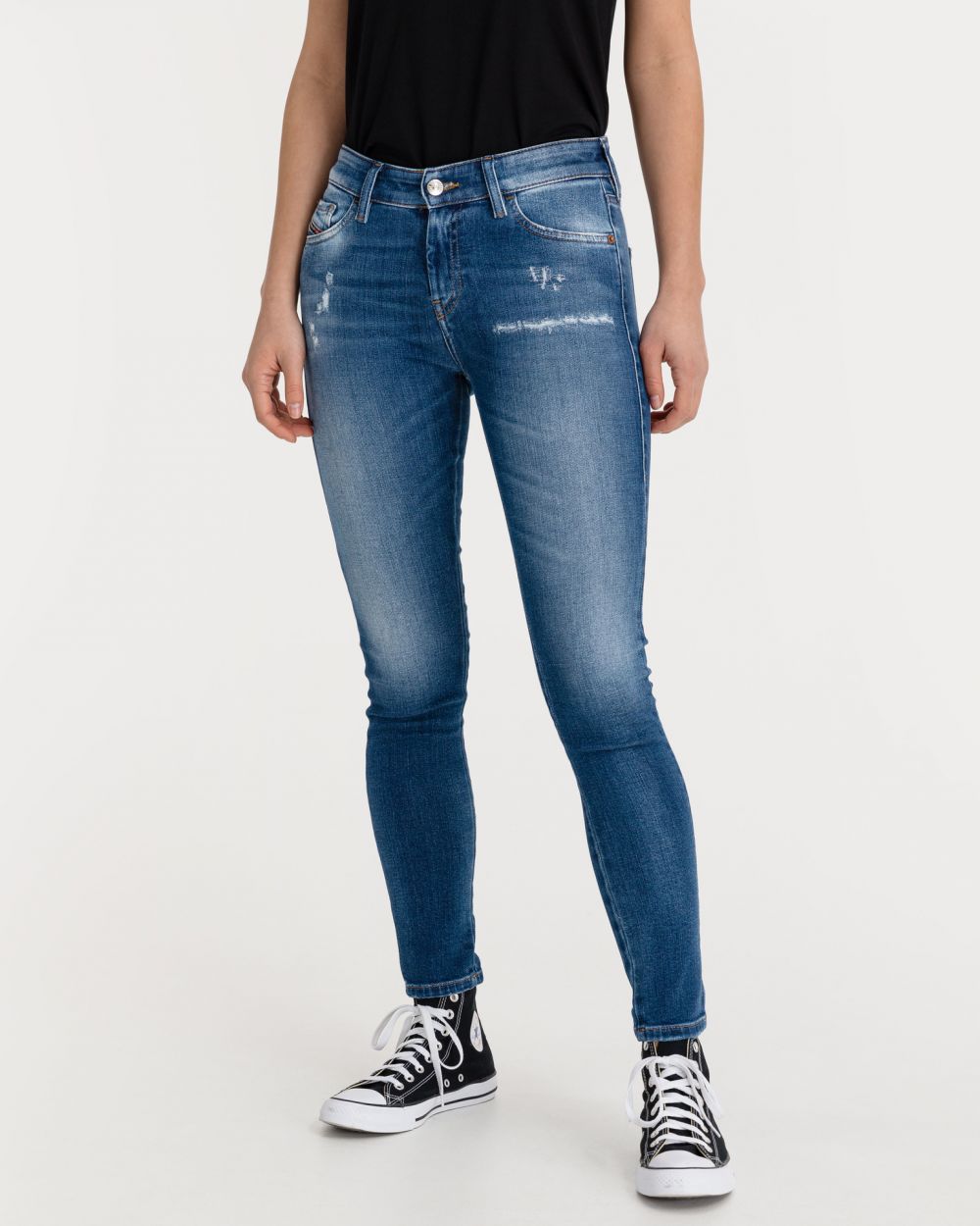 Skinny fit pre mužov Diesel - modrá