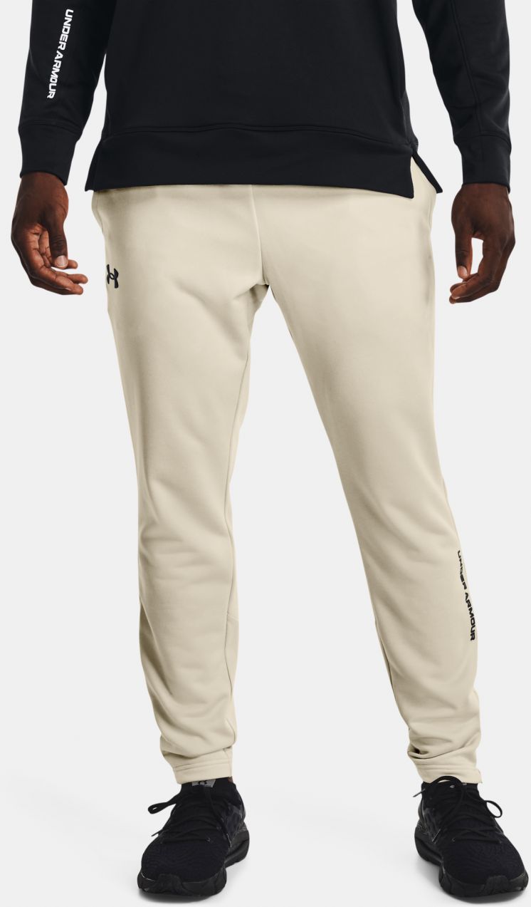 Tepláky Under Armour UA ARMOUR TERRY PANT - hnedé