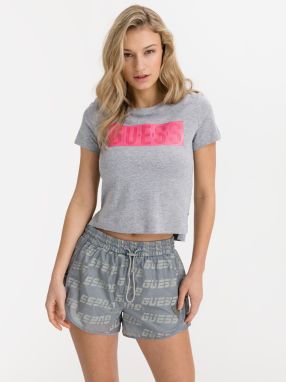 Guess sivé crop top Adria