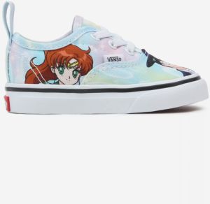 Svetlomodré detské vzorované tenisky Vans TD Authentic