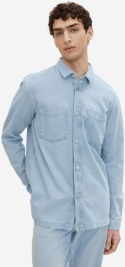 Svetlomodrá pánska džínsová košeľa Tom Tailor Denim