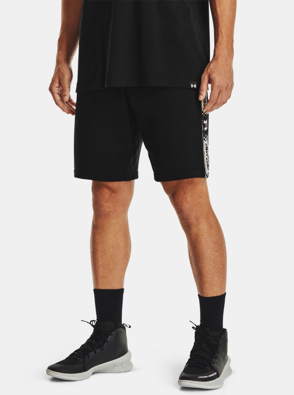 Kraťasy Under Armour UA PERIMETER FLEECE SHORT-BLK