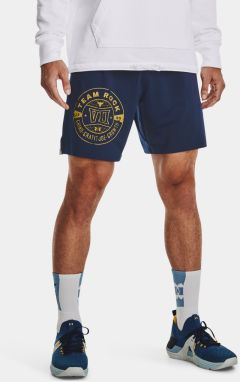 Kraťasy Under Armour UA Project Rock Boxing Sts - tmavo modrá