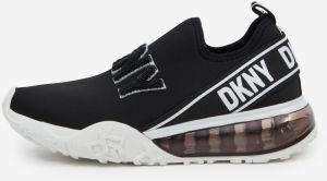 Čierne dámske slip on tenisky DKNY Kaiya