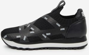 Čierne dámske slip on tenisky DKNY Jace