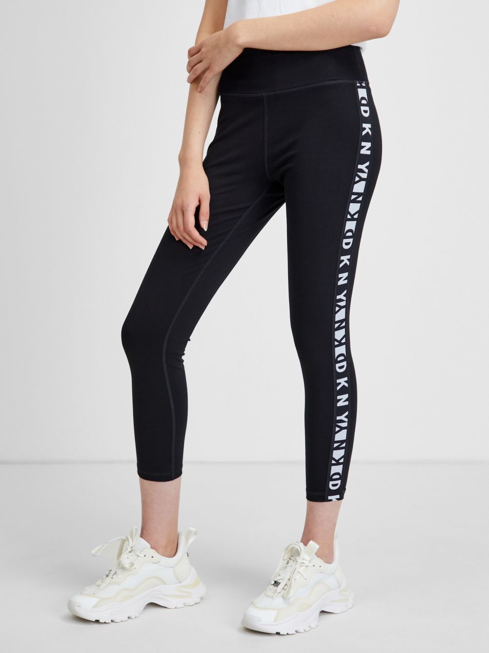 Dámske čierne legíny DKNY