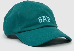 Zelená pánska bejzbalová čiapka GAP GAP