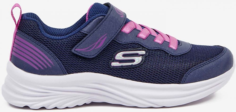 Tmavomodré dievčenské tenisky Skechers