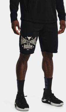 Kraťasy Under Armour UA Pjt Rock Terry Shorts - čierná