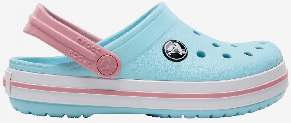 Svetlomodré detské šľapky Crocs Crocband Clog