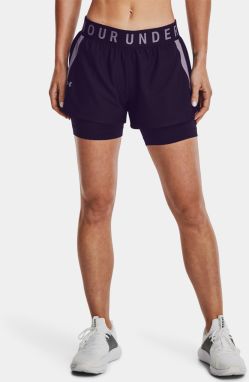 Kraťasy Under Armour Play Up 2-in-1 Shorts - fialová