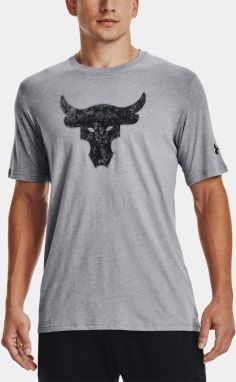 Tričko Under Armour UA Pjt Rock Brahma Bull SS - šedá