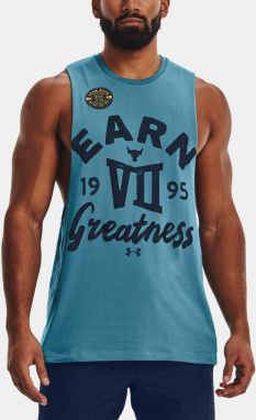 Tielko Under Armour UA Pjt Rk Earn Greatness Tnk-BLU