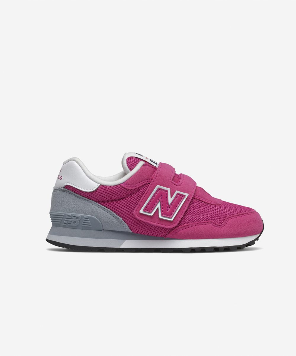 New Balance 515 Tenisky dětské Ružová Šedá